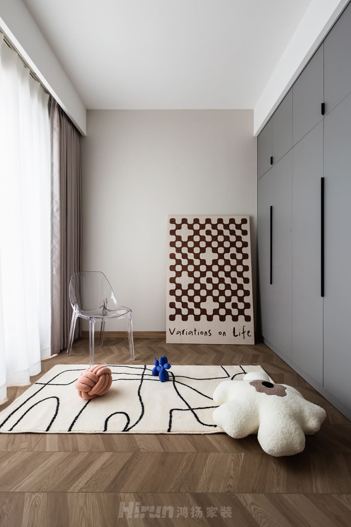 保利西海岸140㎡雅致現代四居室 裝修案例實景圖-image21