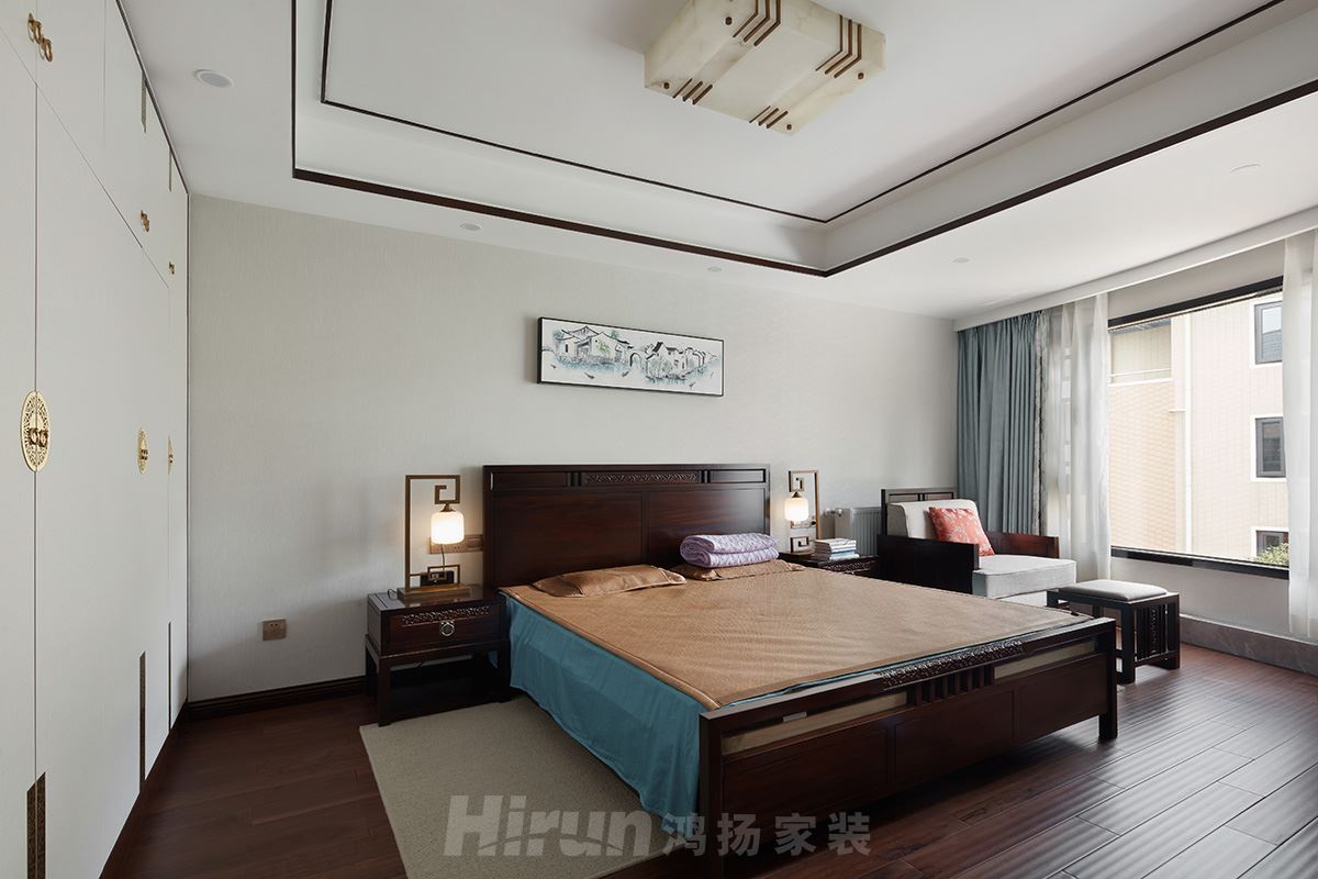 長(zhǎng)泰豪園400㎡寫意木構(gòu)別墅 裝修案例實(shí)景圖-SWSY2020-18