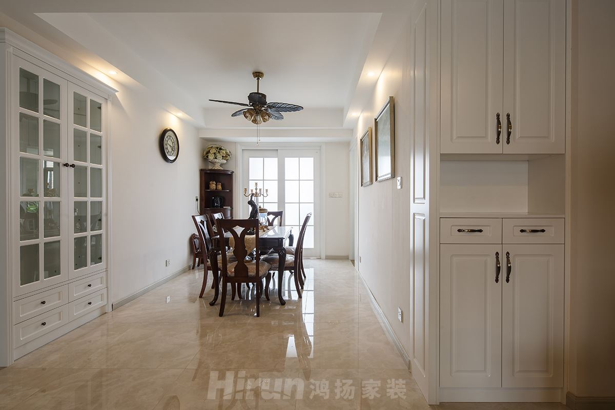 貢院120㎡輕歐簡美三居室 裝修案例實景圖-06