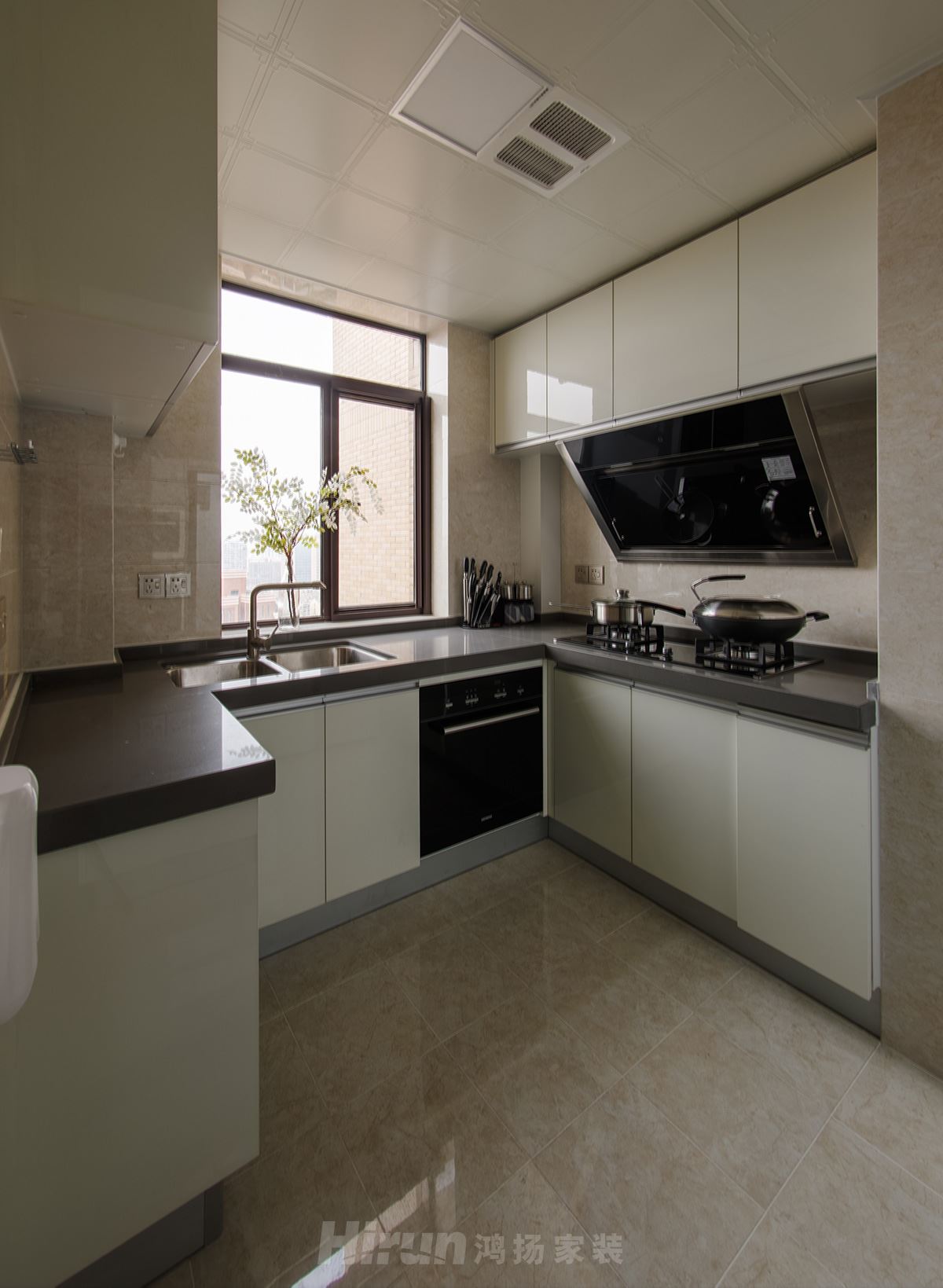 貢院120㎡輕歐簡美三居室 裝修案例實景圖-16