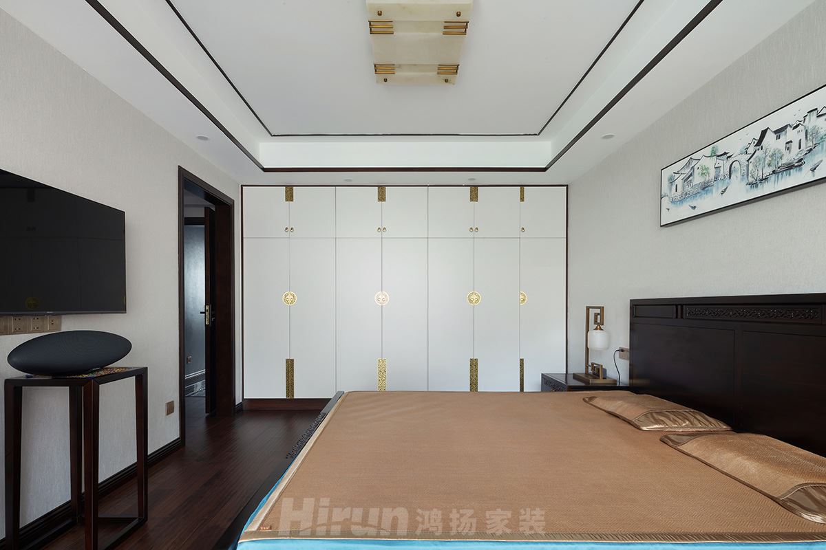 長(zhǎng)泰豪園400㎡寫意木構(gòu)別墅 裝修案例實(shí)景圖-SWSY2020-19