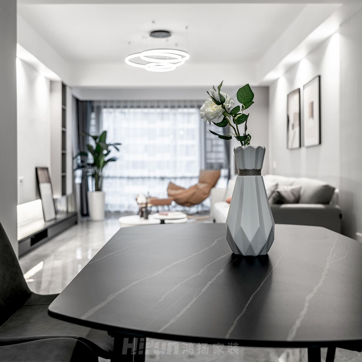 長房東旭國際126㎡雅致現(xiàn)代四居室 裝修案例實景圖-image30