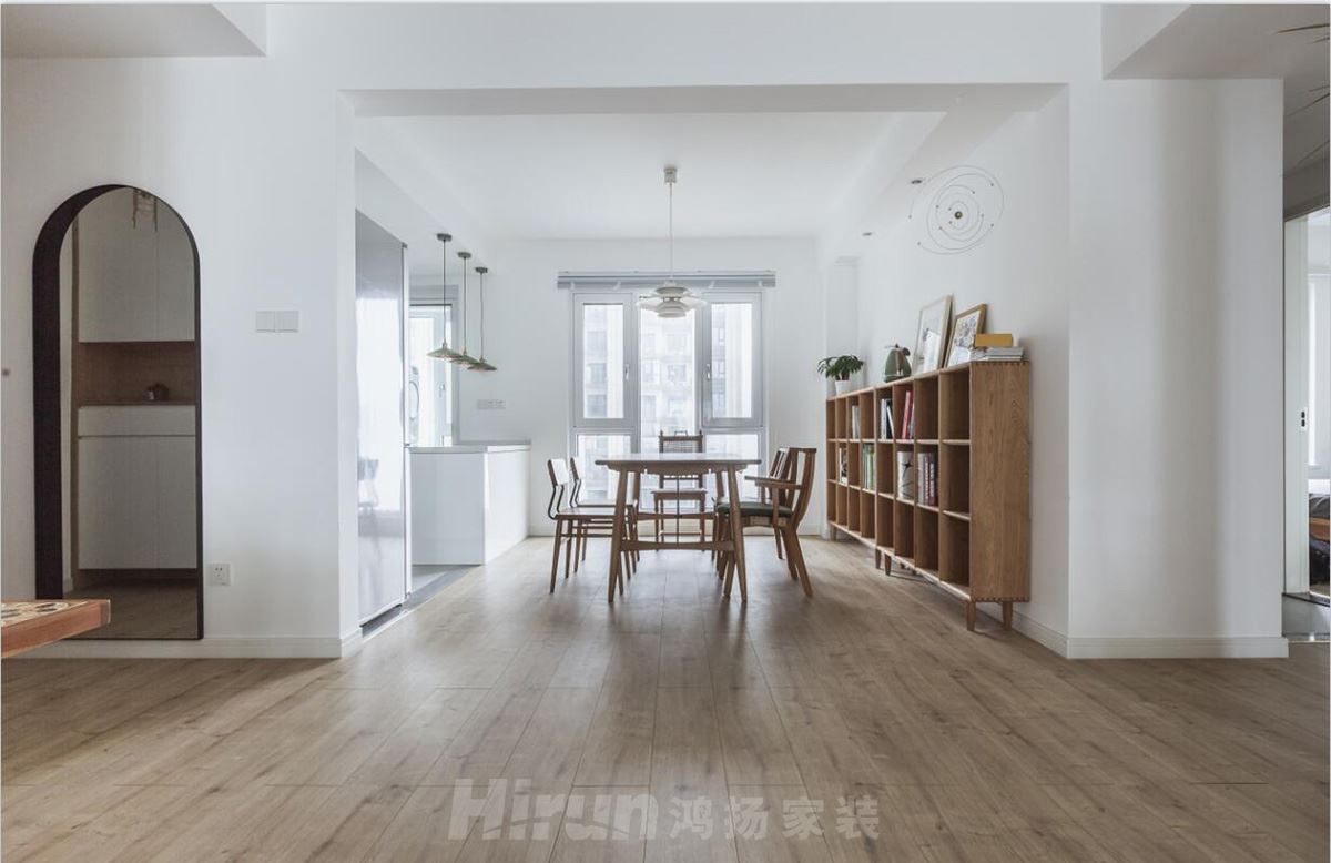 綠地之窗120㎡北歐之光三居室 裝修案例效果圖-IMG_0065