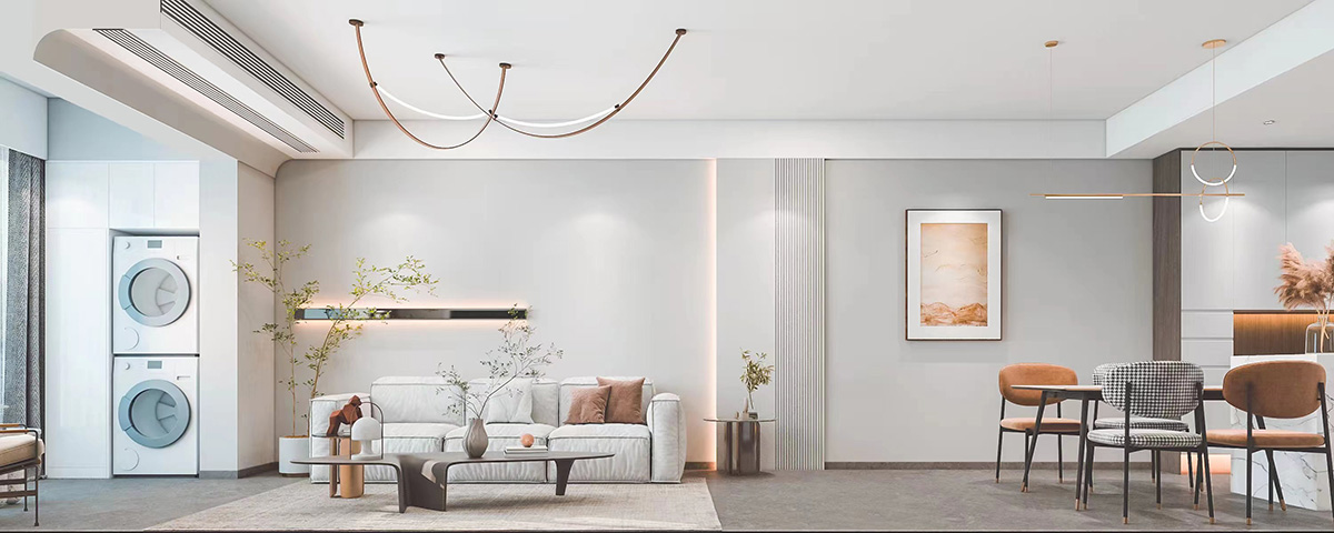 陽光城尚東灣愉景苑101㎡北歐之光三居室 裝修案例效果圖-4