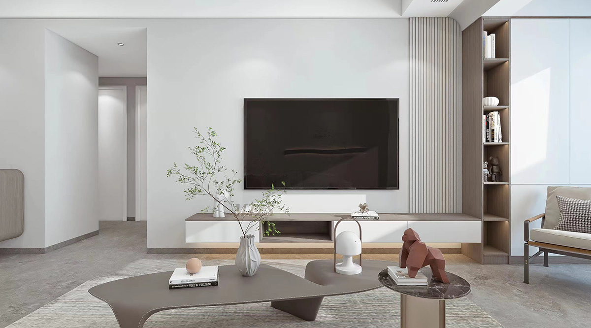 陽光城尚東灣愉景苑101㎡北歐之光三居室 裝修案例效果圖-2