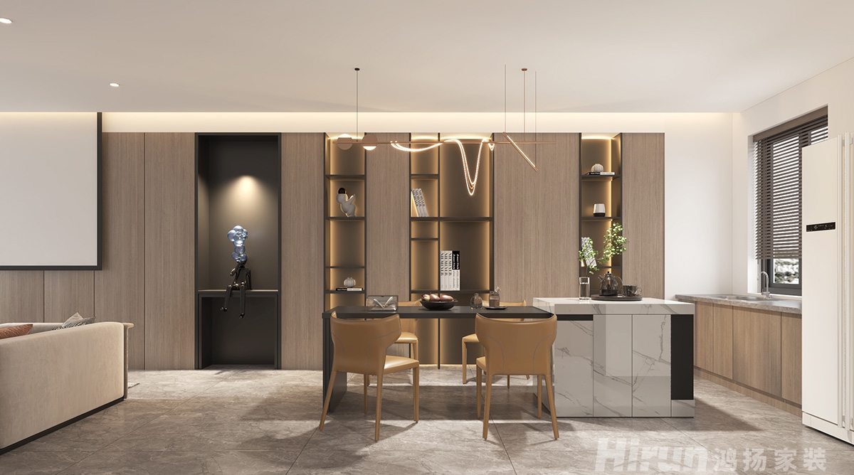 祥源森林之光145㎡北歐之光疊墅 裝修案例效果圖-2