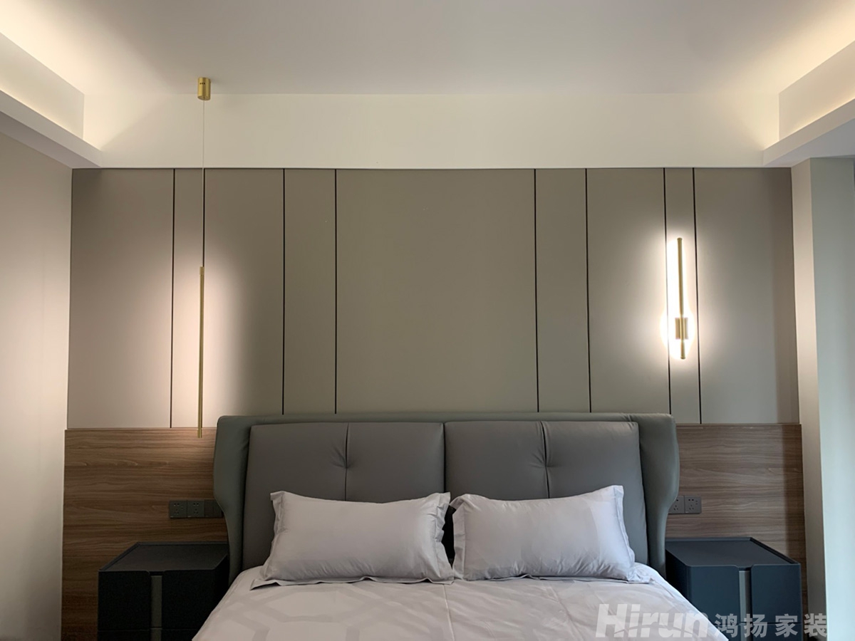 蓉國新賦170㎡雅致現代三居室 裝修案例實景圖-3