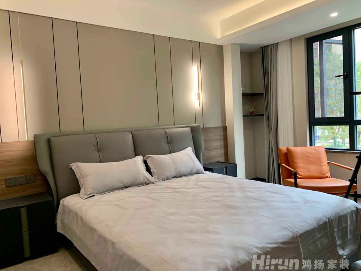 蓉國新賦170㎡雅致現代三居室 裝修案例實景圖-10