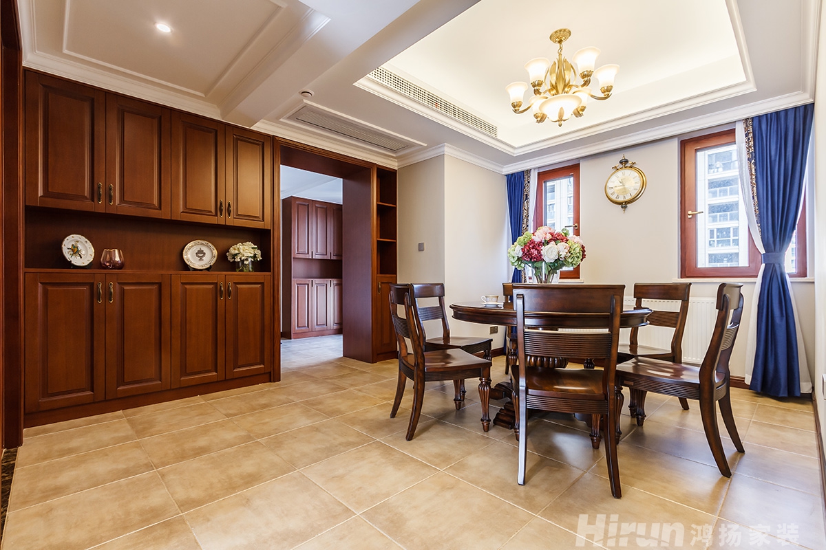 八方小區130㎡輕歐簡美三居室 裝修案例實景圖-3