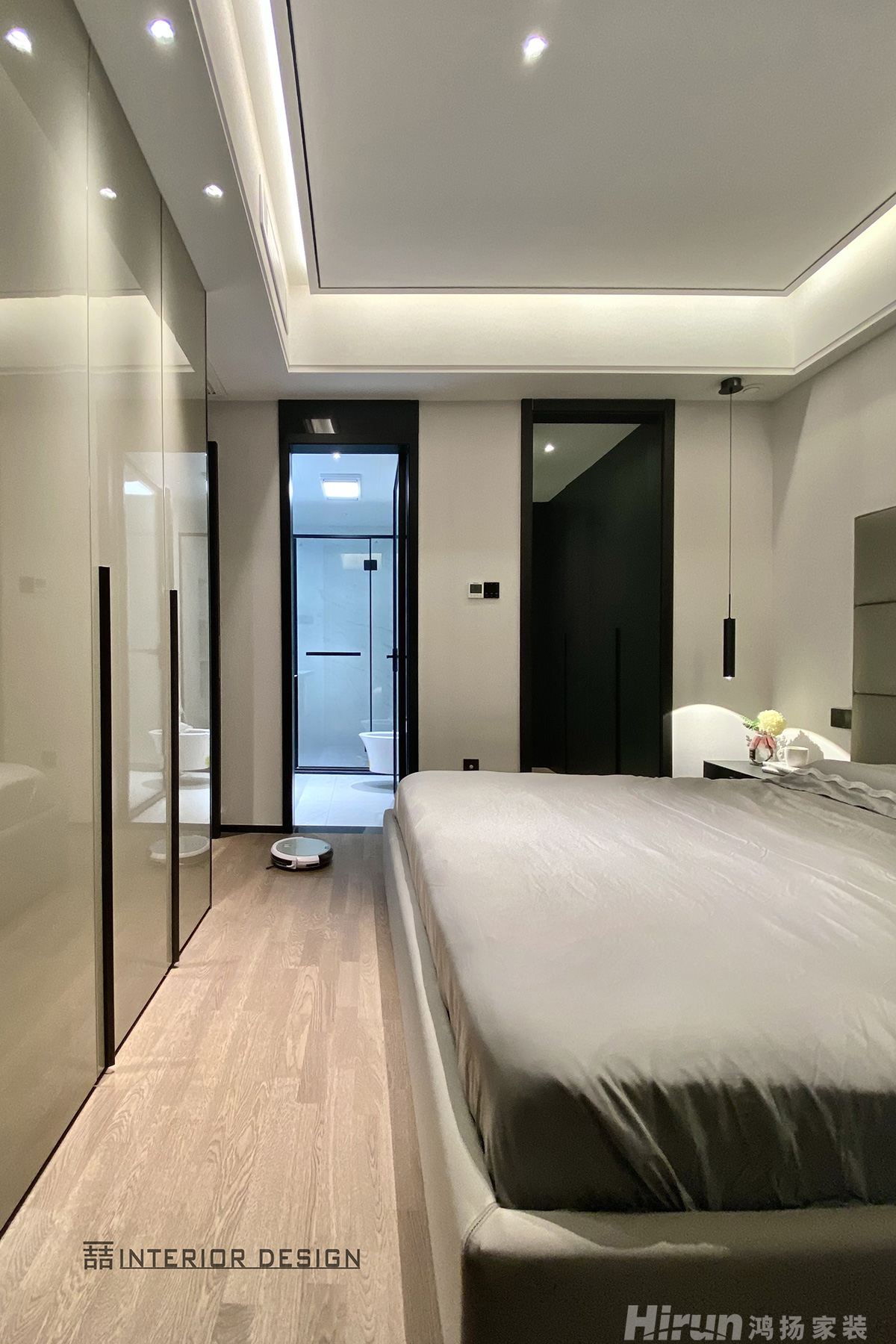 建發(fā)央著150㎡雅致現(xiàn)代四居室 裝修案例實景圖-13