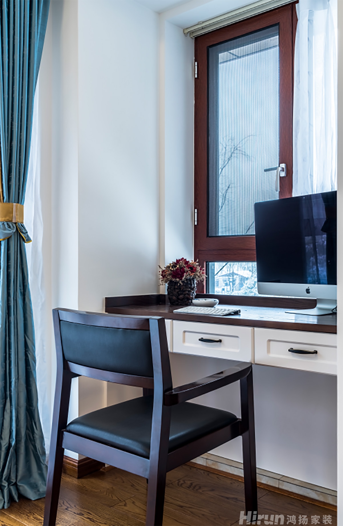 八方小區138㎡輕歐簡美四居室 裝修案例實景圖-4