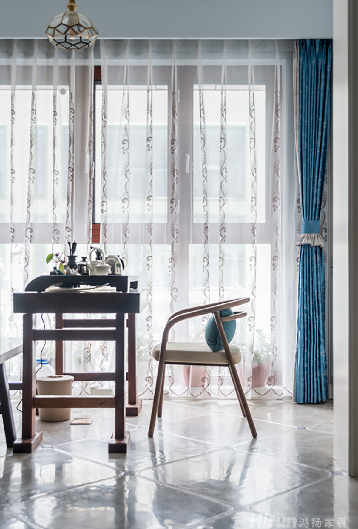 八方小區138㎡輕歐簡美四居室 裝修案例實景圖-11