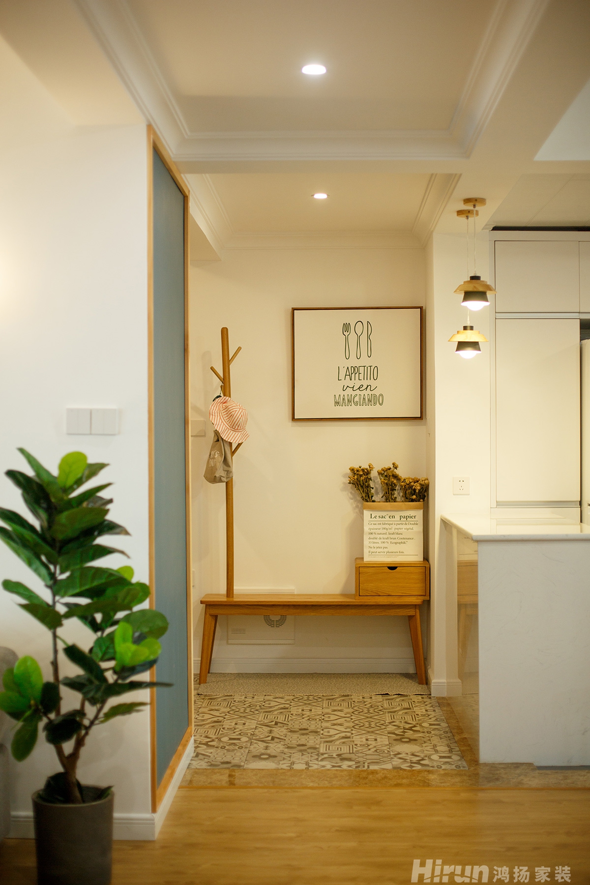 恒順世家118㎡北歐之光三居室 裝修案例實景圖-3