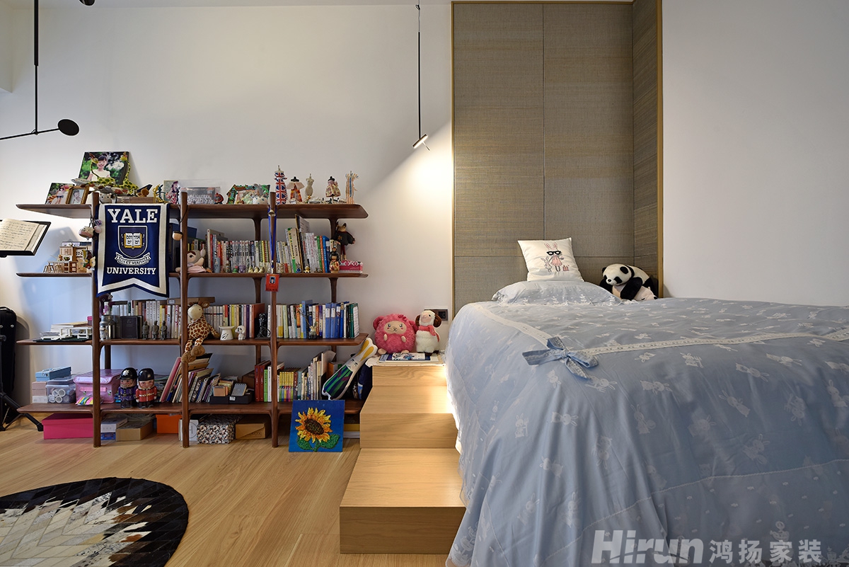 保利國際廣場260㎡意境東方大平層 裝修案例實景圖-25