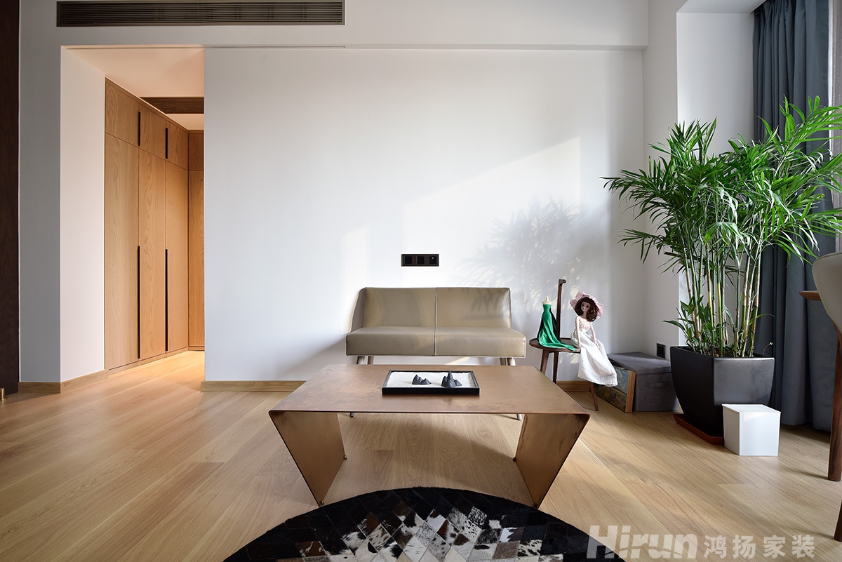 保利國際廣場260㎡意境東方大平層 裝修案例實景圖-26