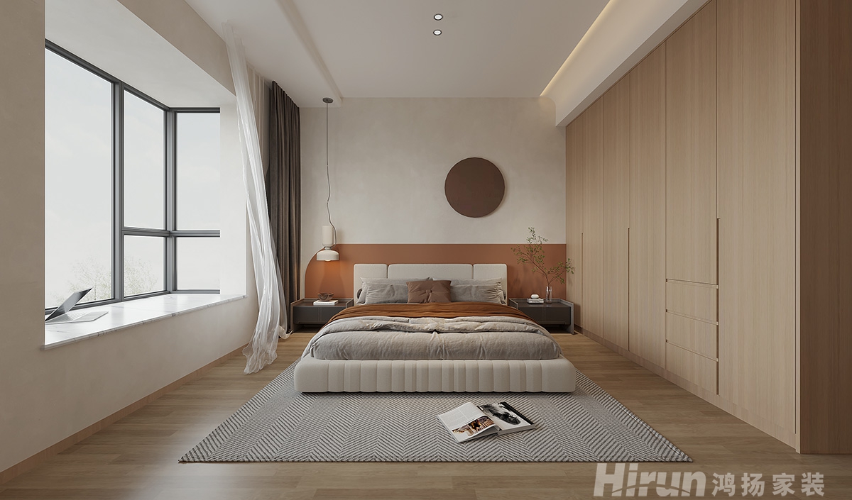 凱瑞名門150㎡北歐之光四居室 裝修案例效果圖-1