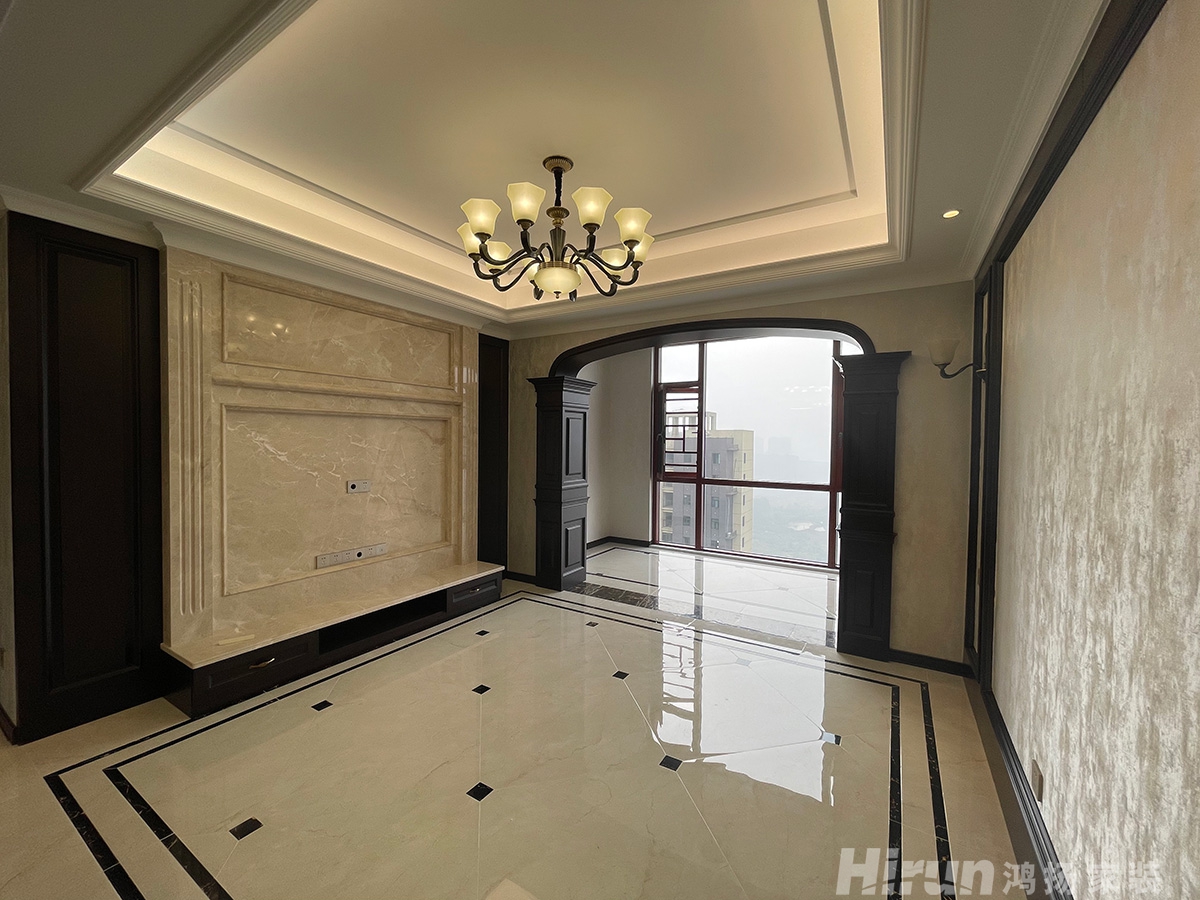 金鐘大悅城150㎡輕歐簡美四居室 裝修案例實景圖-2