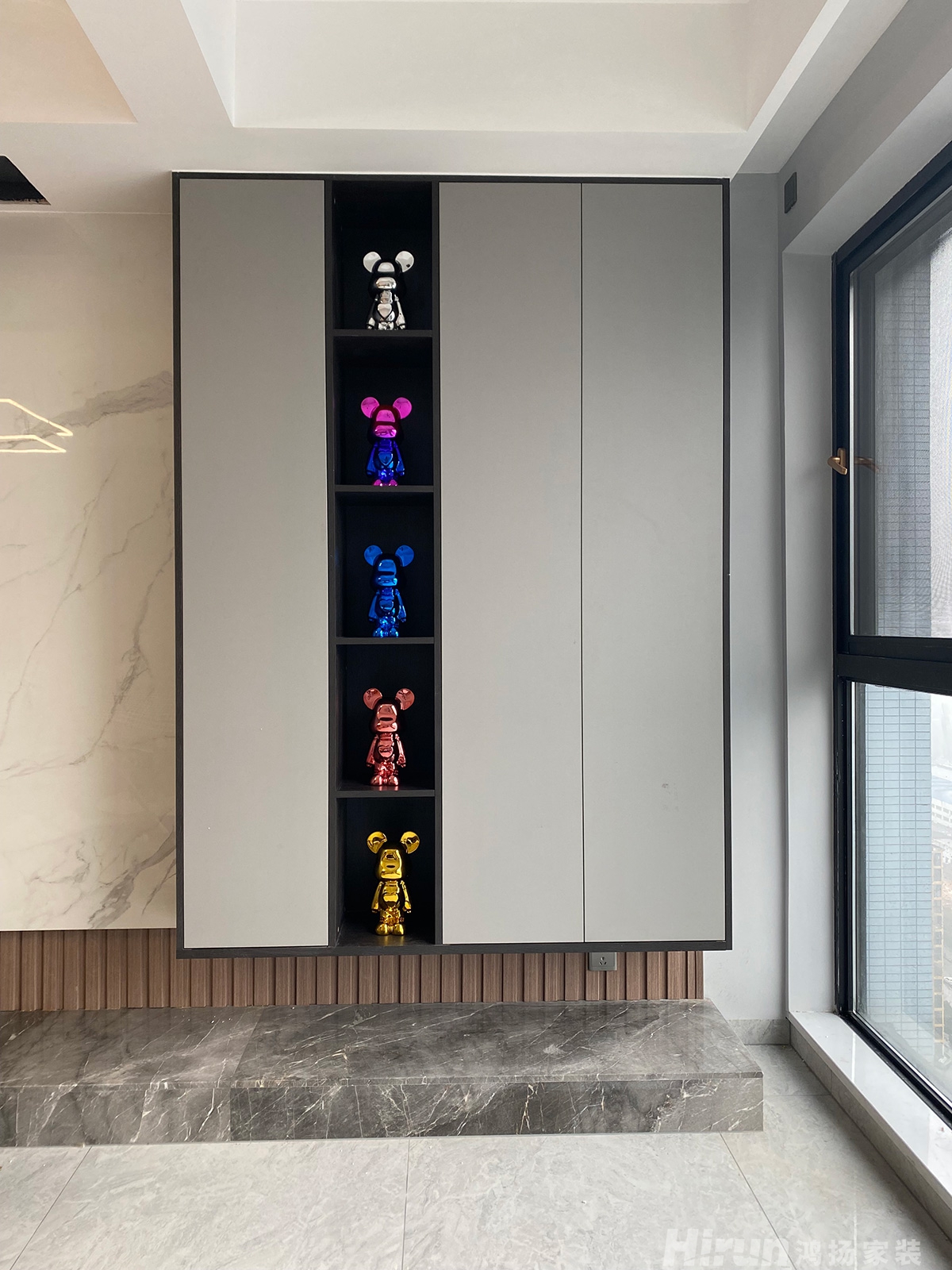 華雅花園150㎡雅致現(xiàn)代四居室 裝修案例實景圖-2