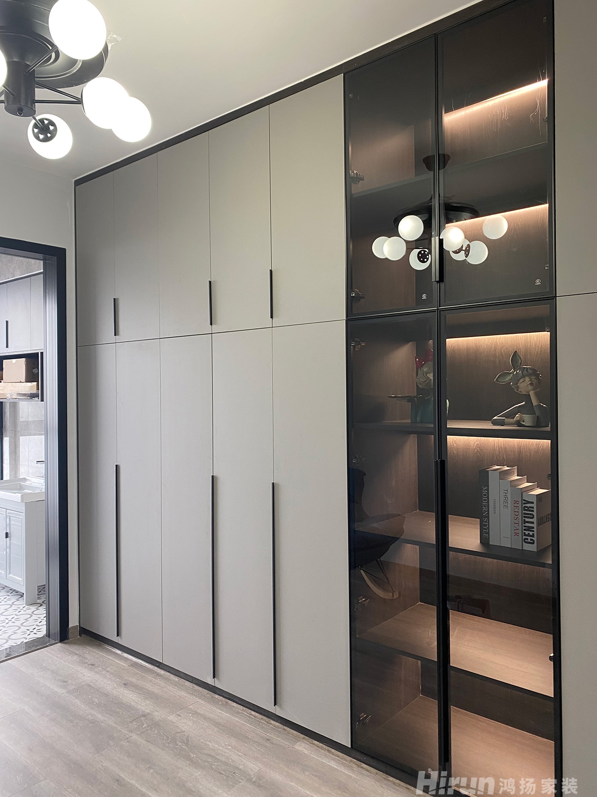 華雅花園150㎡雅致現(xiàn)代四居室 裝修案例實景圖-6