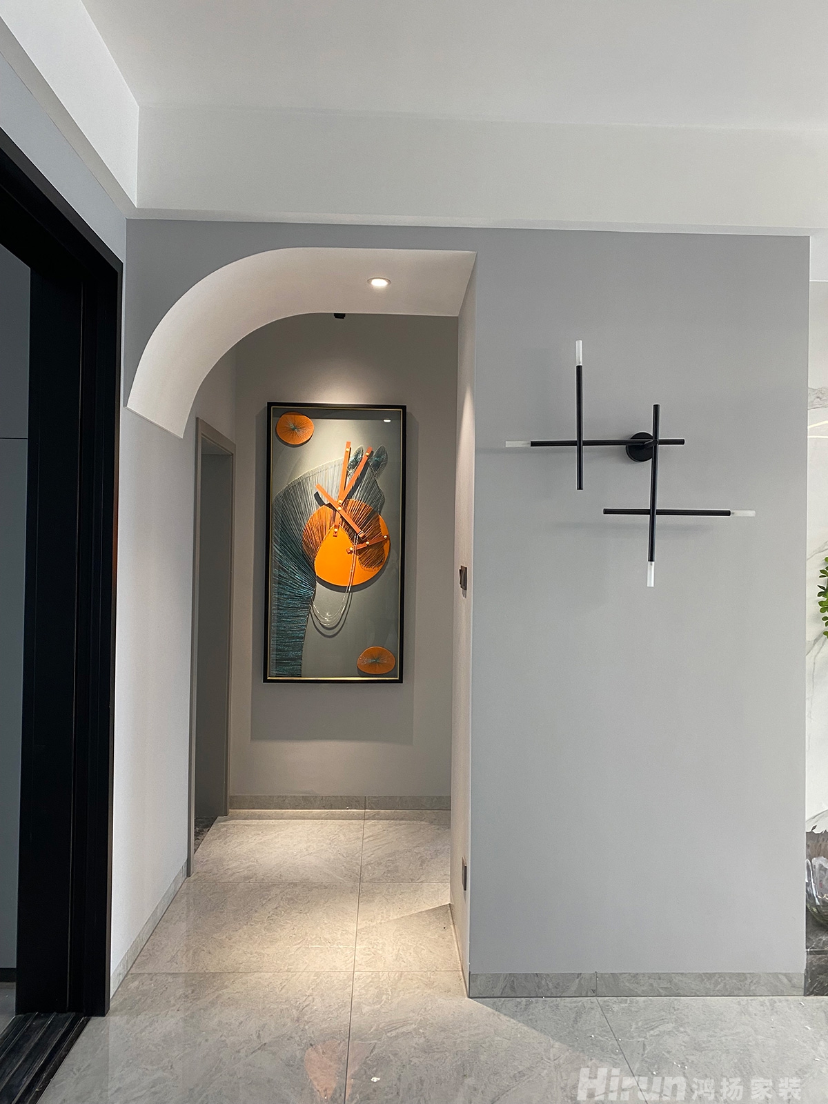 華雅花園150㎡雅致現(xiàn)代四居室 裝修案例實景圖-1