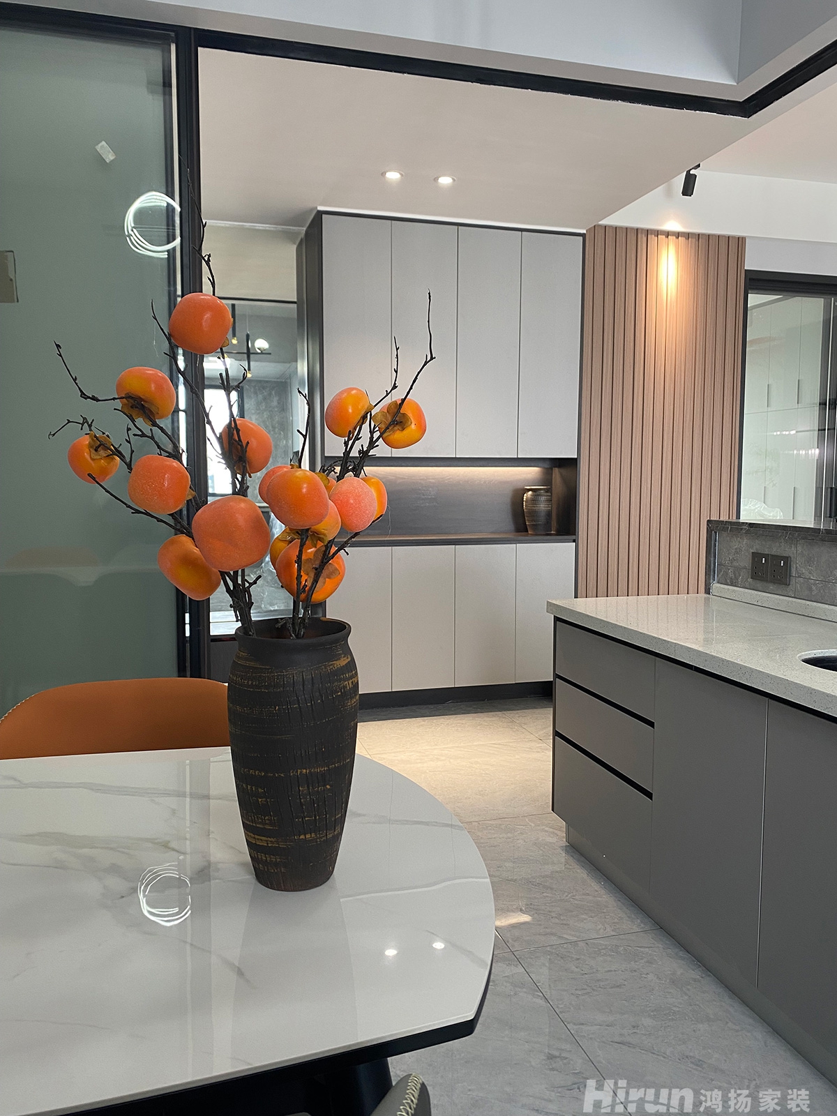 華雅花園150㎡雅致現(xiàn)代四居室 裝修案例實景圖-7