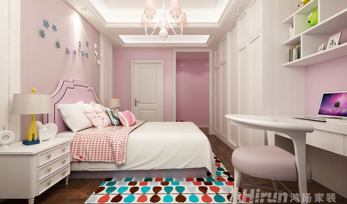 珠江酈城450㎡復合寫意別墅 裝修案例效果圖-13