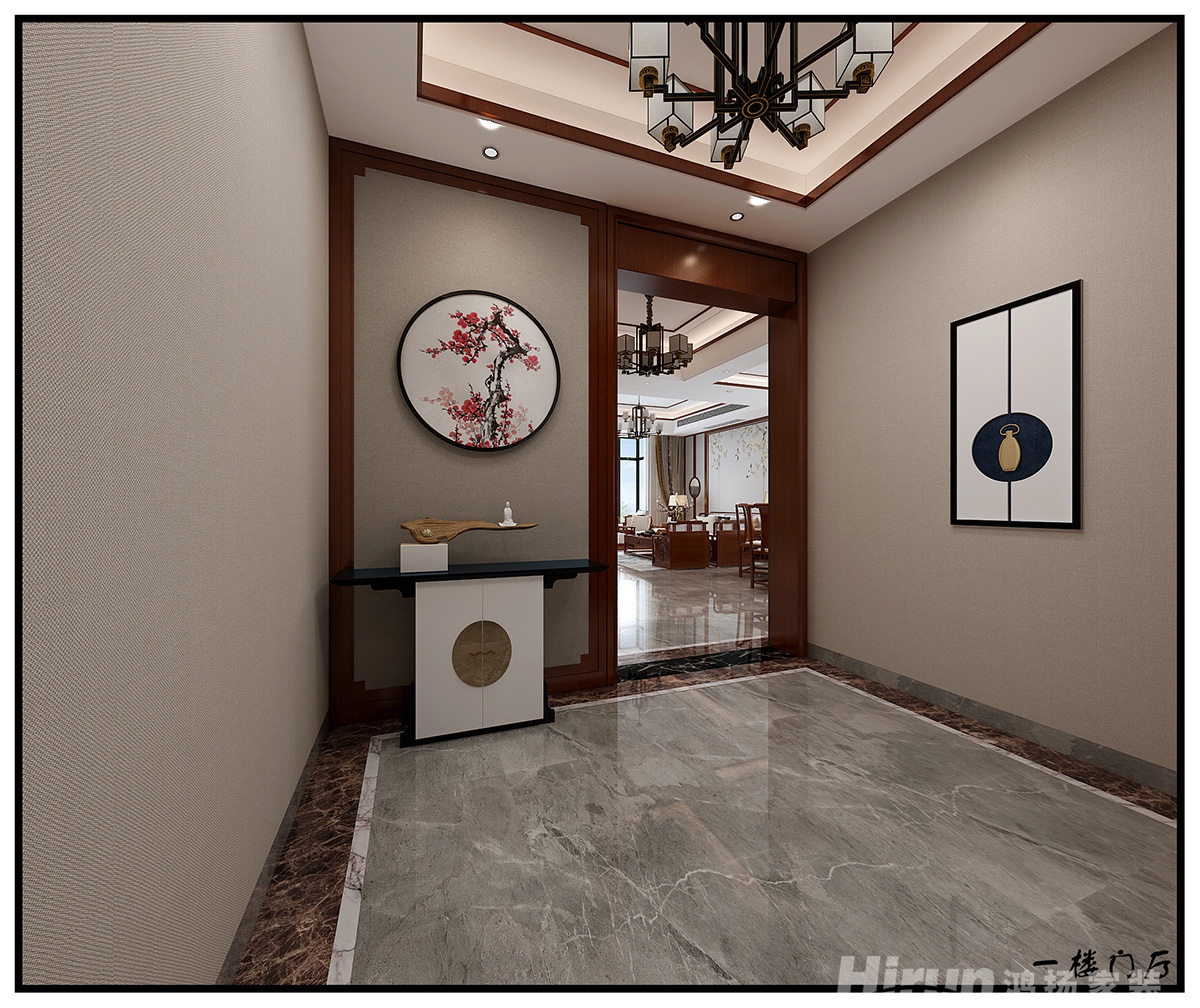 盤龍世紀(jì)城500㎡復(fù)合寫意別墅 裝修案例效果圖-19