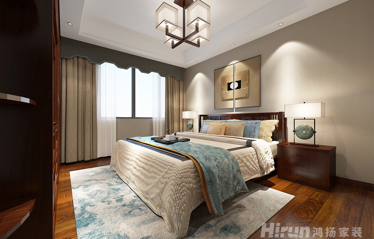 盤龍世紀城500㎡東方古雅別墅 裝修案例效果圖-10