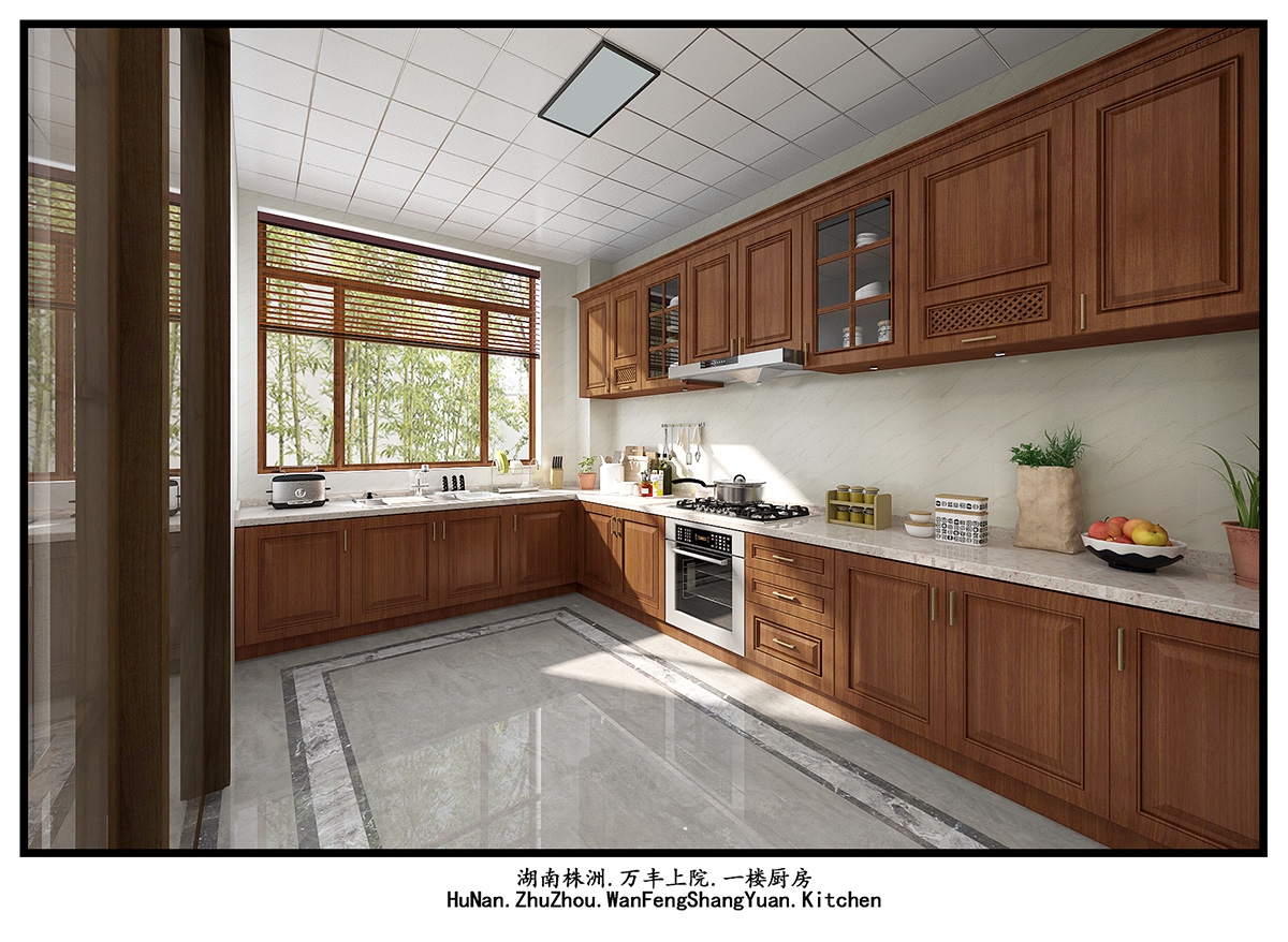 萬豐上院湖韻380㎡復合寫意別墅 裝修案例效果圖-17