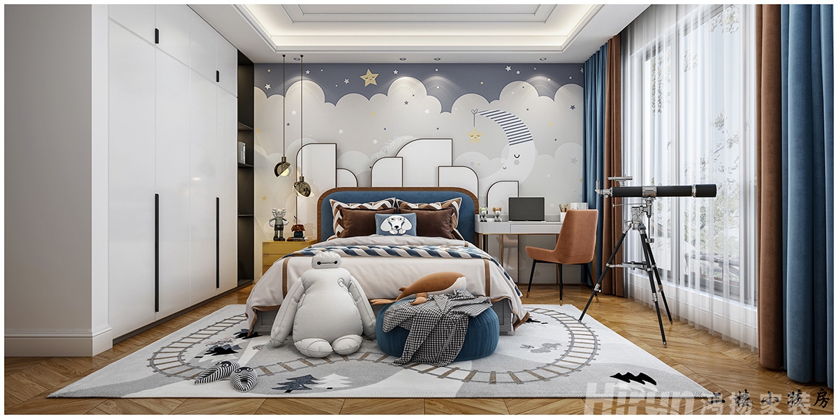 萬豐上院湖韻380㎡意境東方別墅 裝修案例效果圖-24