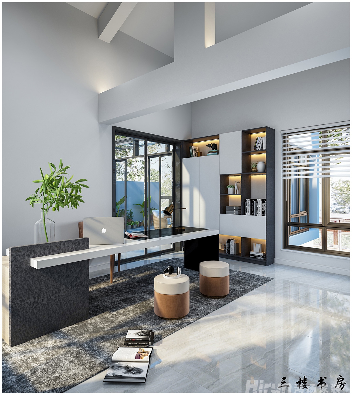 萬豐上院湖韻380㎡意境東方別墅 裝修案例效果圖-27