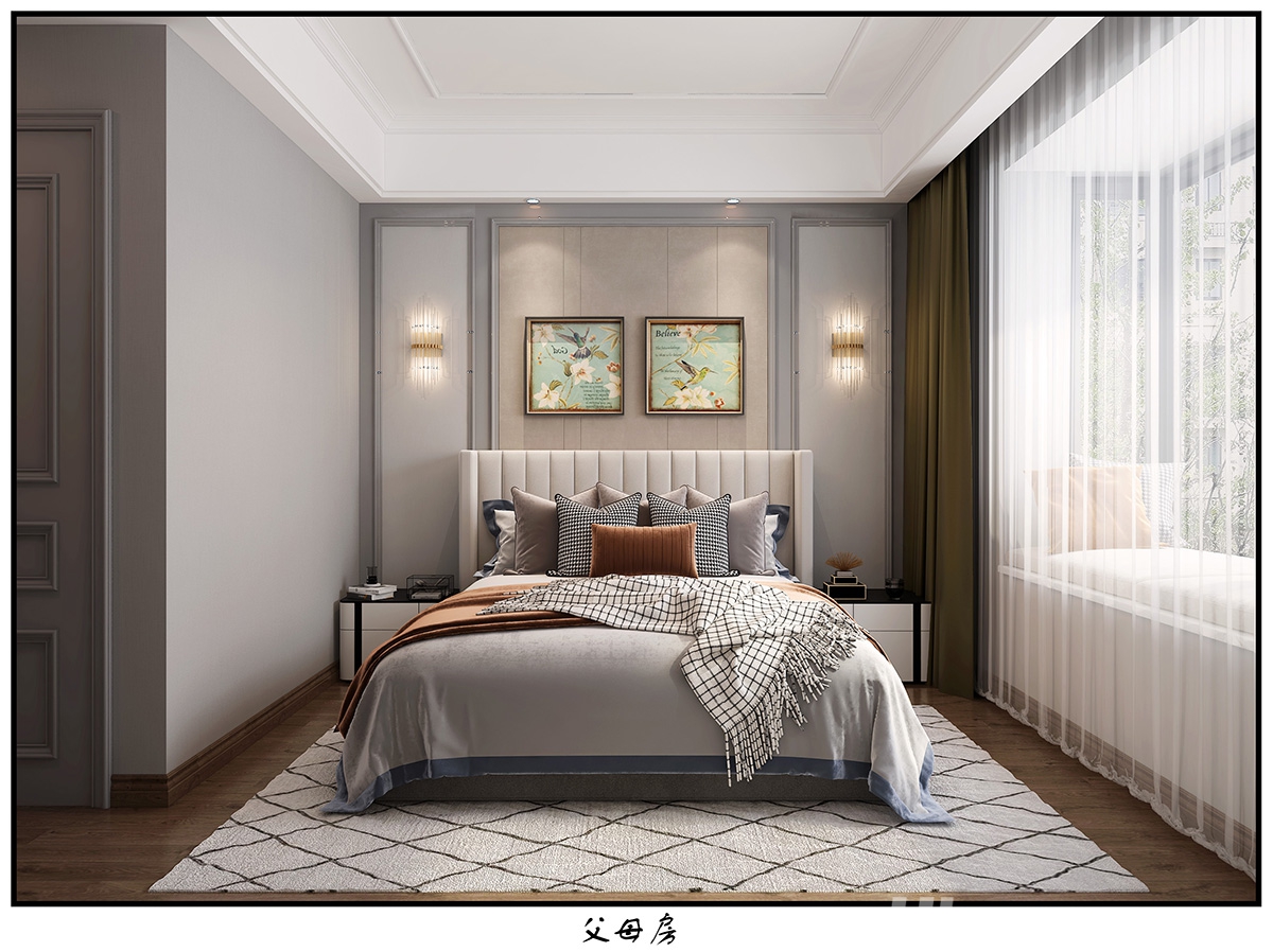 江灣名府220㎡新裝飾主義大平層 裝修案例效果圖-12