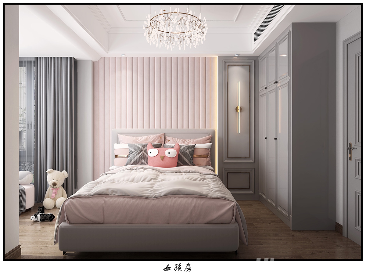 江灣名府220㎡新裝飾主義大平層 裝修案例效果圖-10