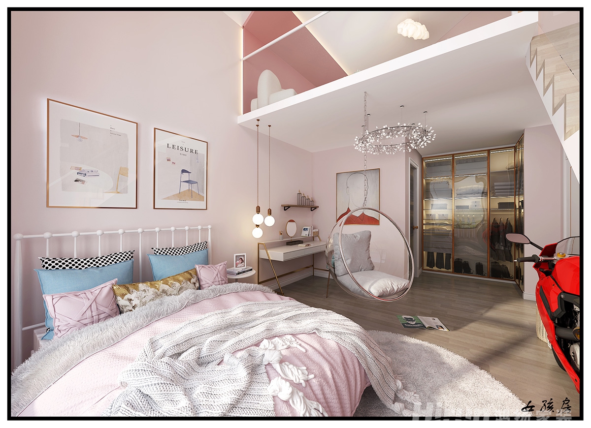 萬豐上院湖韻450㎡新裝飾主義別墅 裝修案例效果圖-14