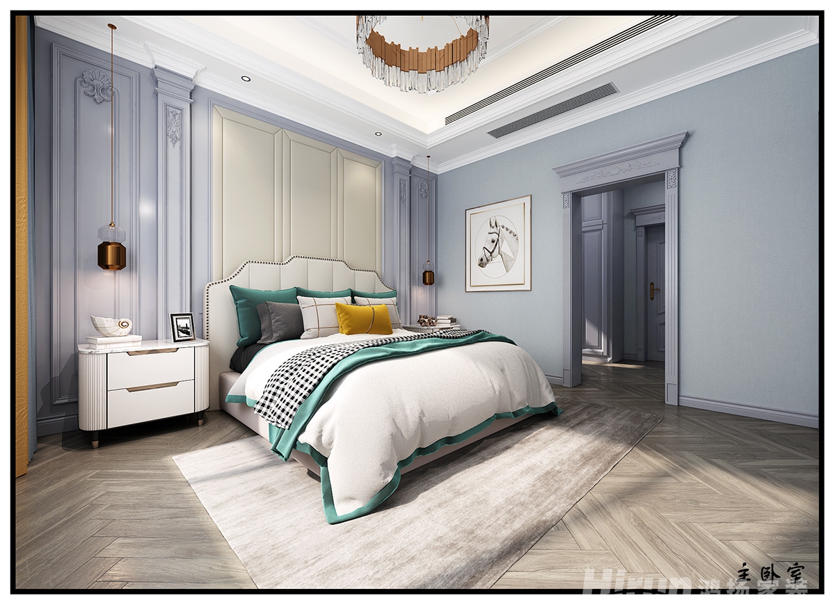 萬豐上院湖韻450㎡新裝飾主義別墅 裝修案例效果圖-10