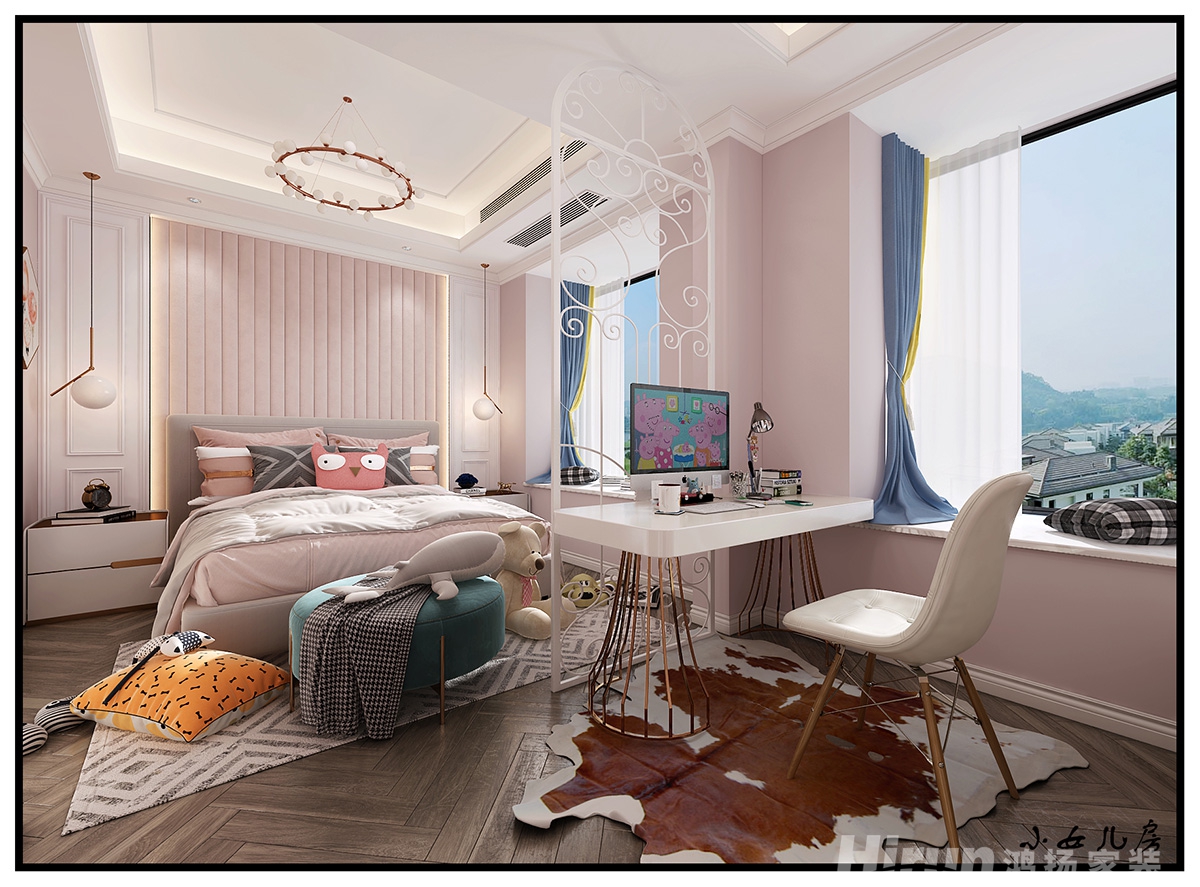 萬豐上院湖韻450㎡新裝飾主義別墅 裝修案例效果圖-16