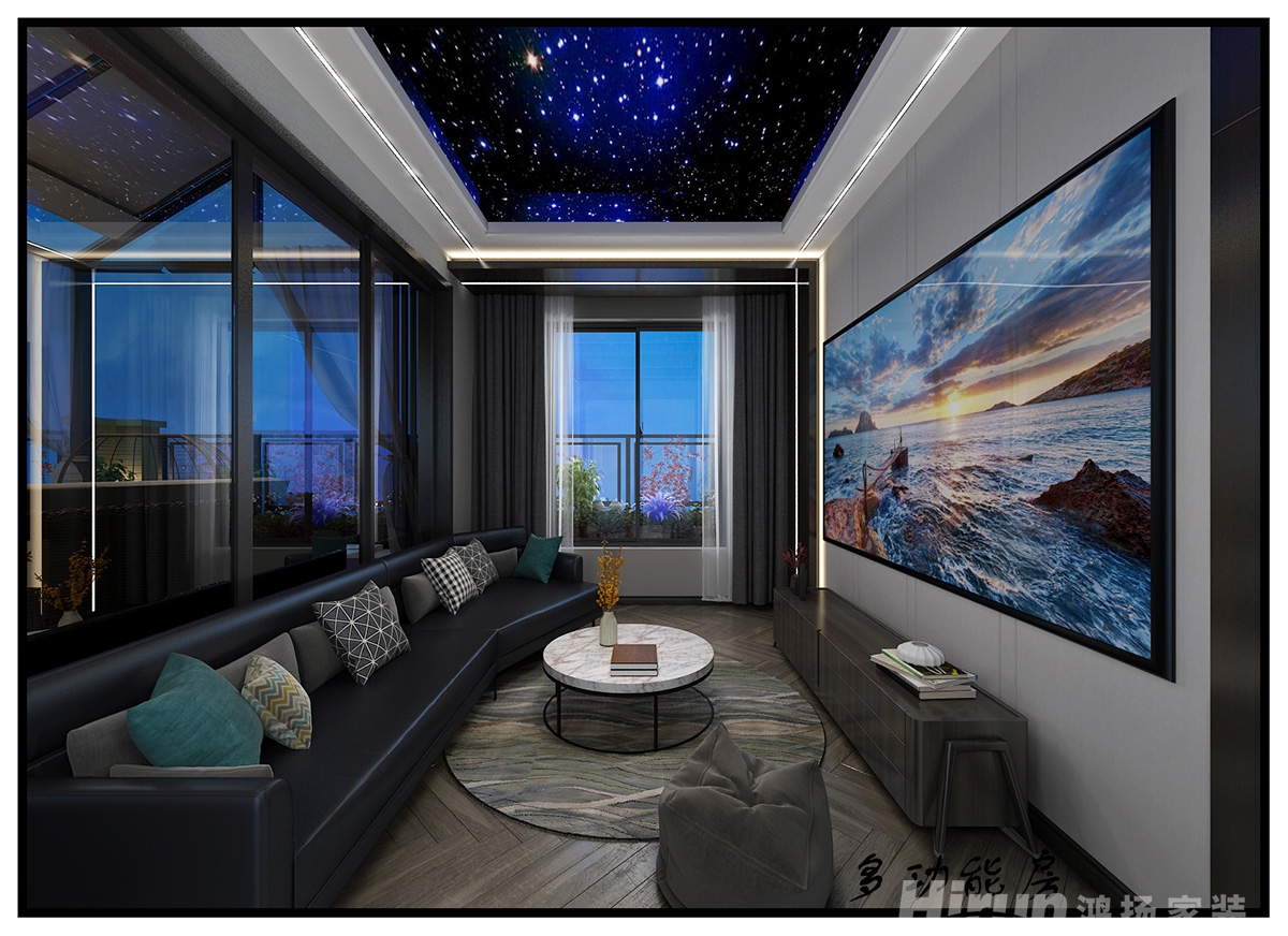 萬豐上院湖韻450㎡新裝飾主義別墅 裝修案例效果圖-25