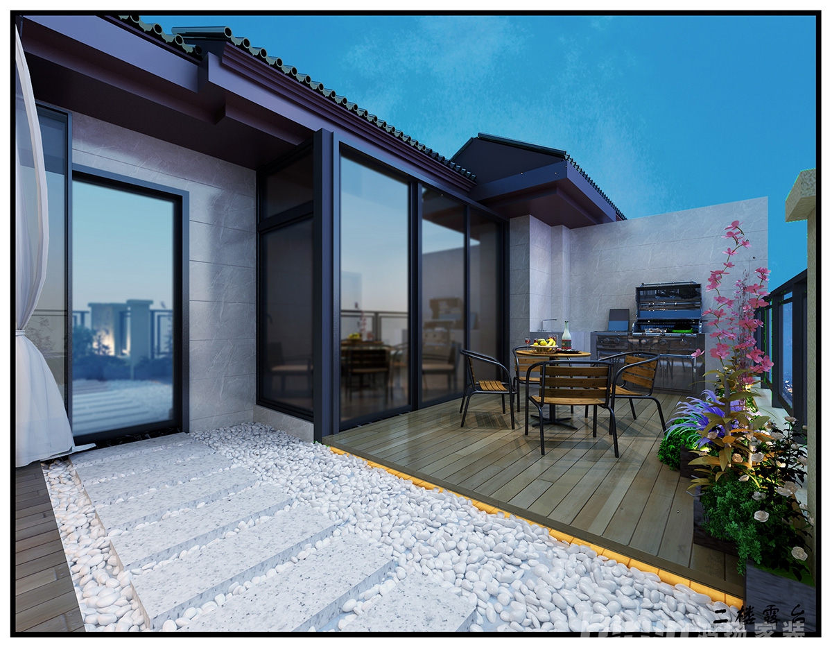 萬豐上院湖韻450㎡新裝飾主義別墅 裝修案例效果圖-23