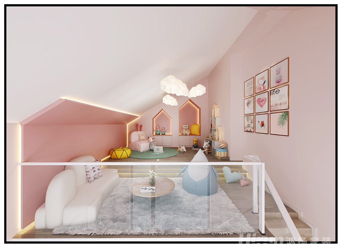 萬豐上院湖韻450㎡新裝飾主義別墅 裝修案例效果圖-28