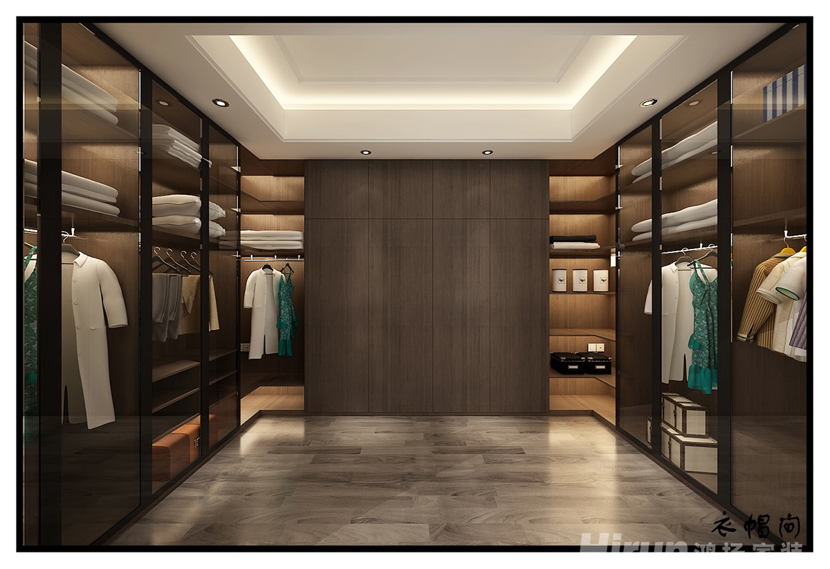 奧園神農(nóng)養(yǎng)生城180㎡雅致現(xiàn)代大平層 裝修案例效果圖-11