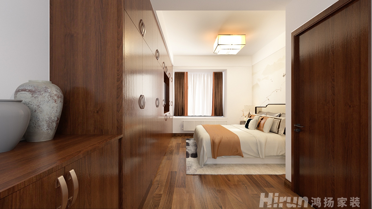 陽光城新城樾府160㎡復合寫意四居室 裝修案例效果圖-3
