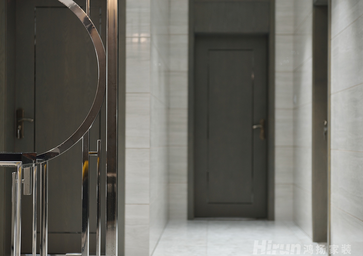 東部美的城200㎡雅致現代四居室 裝修案例實景圖-18