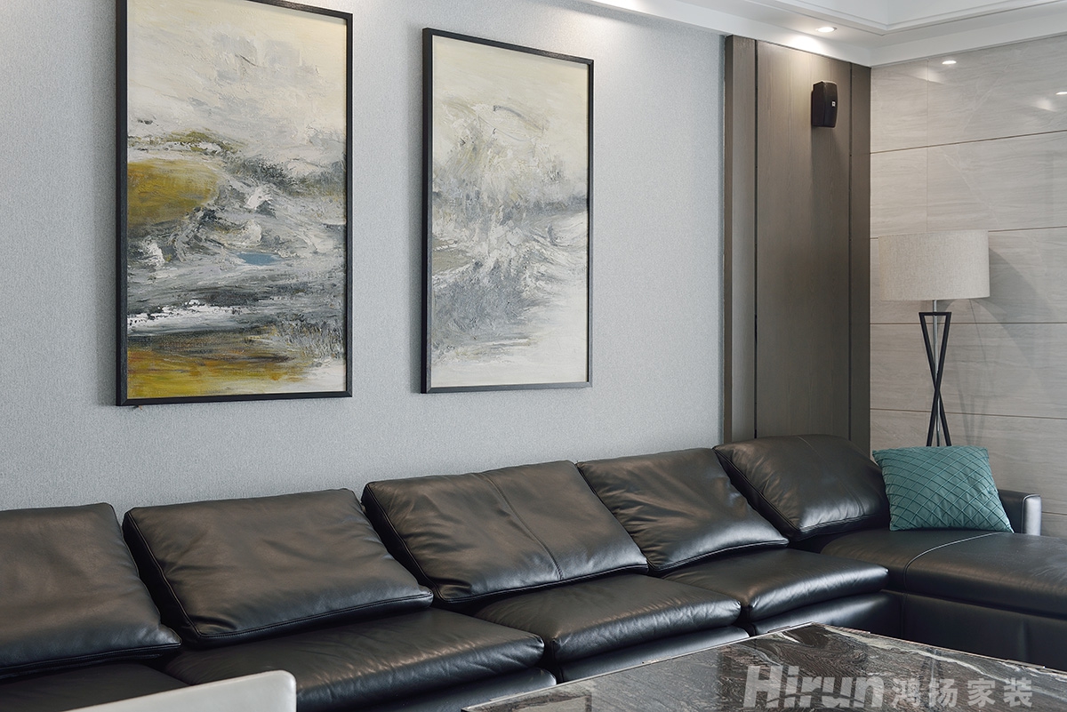 東部美的城200㎡雅致現代四居室 裝修案例實景圖-22