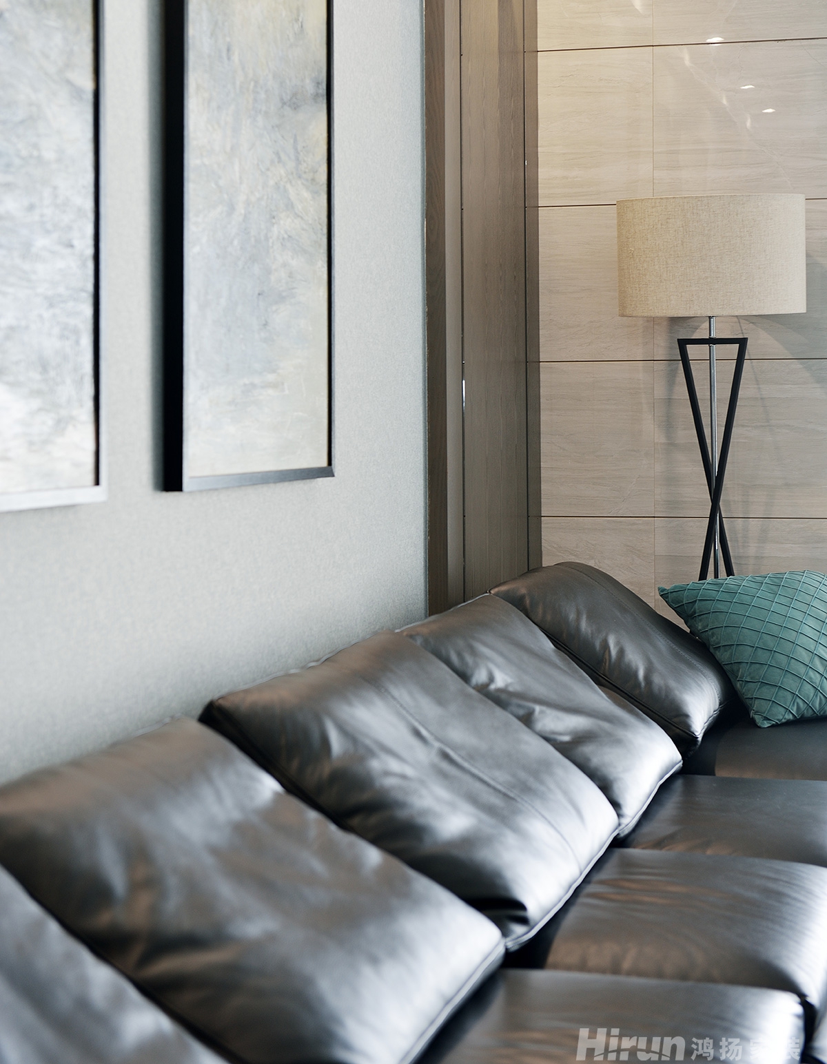 東部美的城200㎡雅致現代四居室 裝修案例實景圖-26