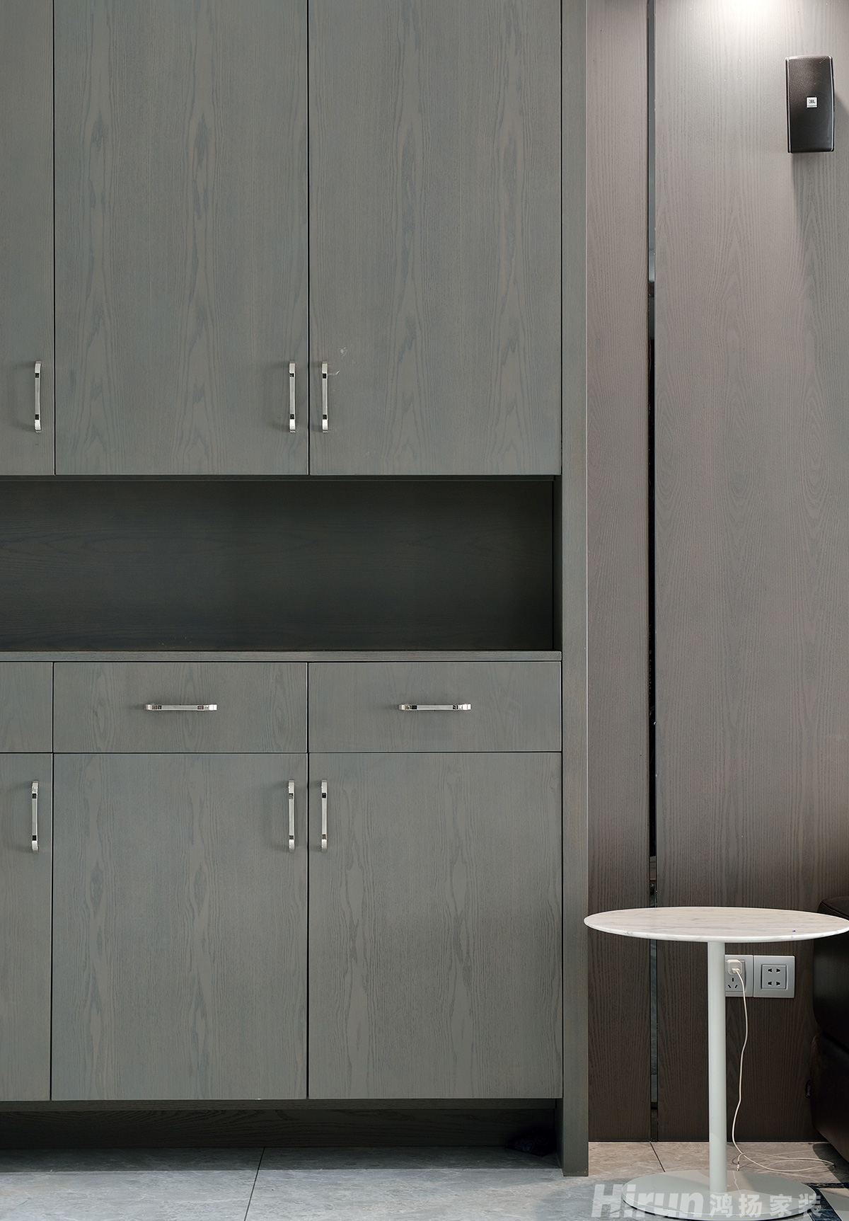 東部美的城200㎡雅致現代四居室 裝修案例實景圖-25