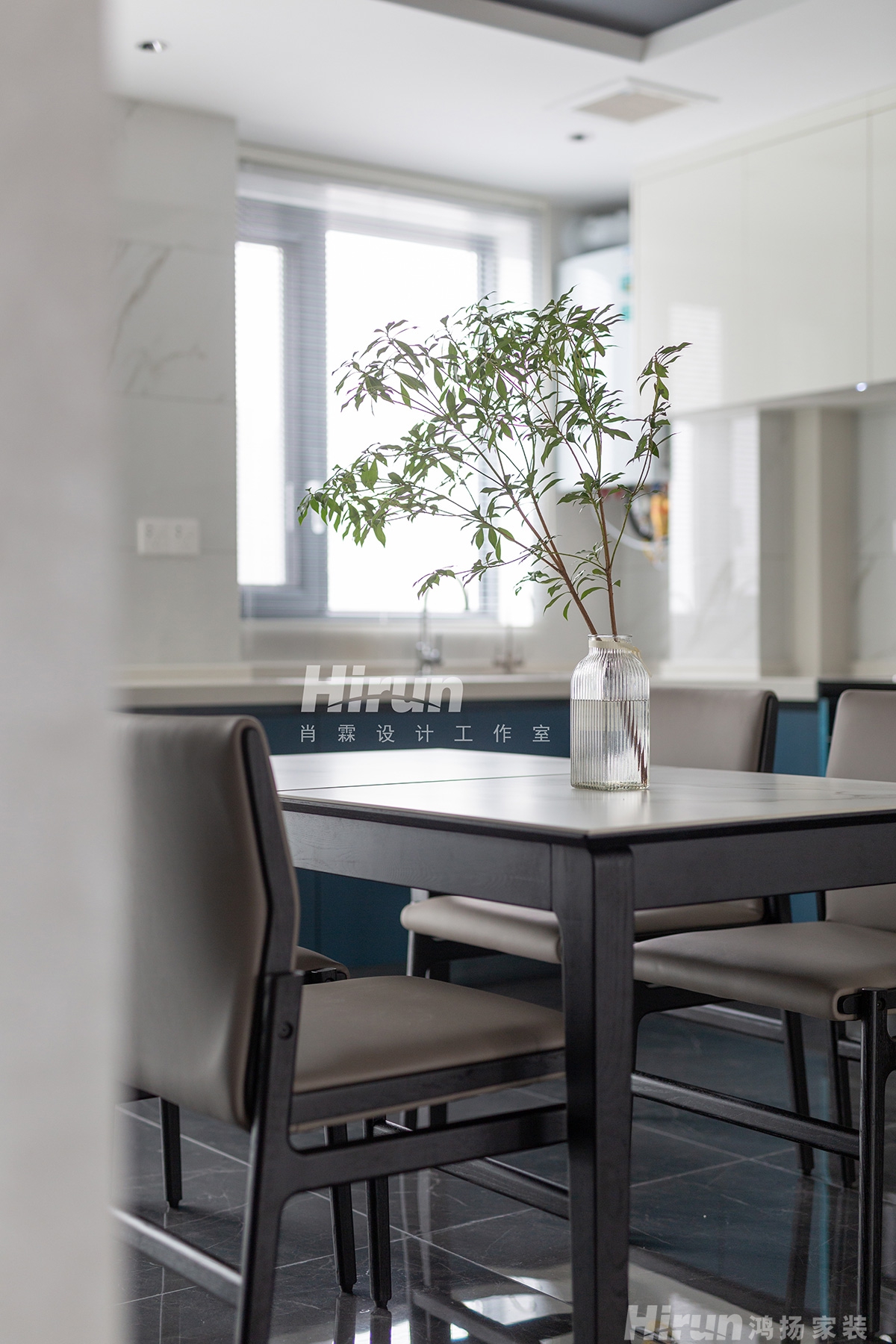 中泰財富湘江150㎡雅致現代四居室 裝修案例實景圖-7