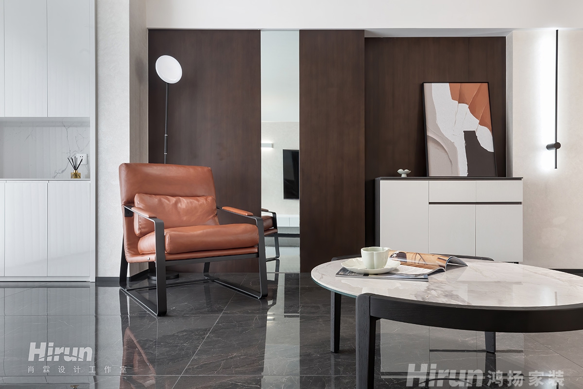 中泰財富湘江150㎡雅致現代四居室 裝修案例實景圖-10