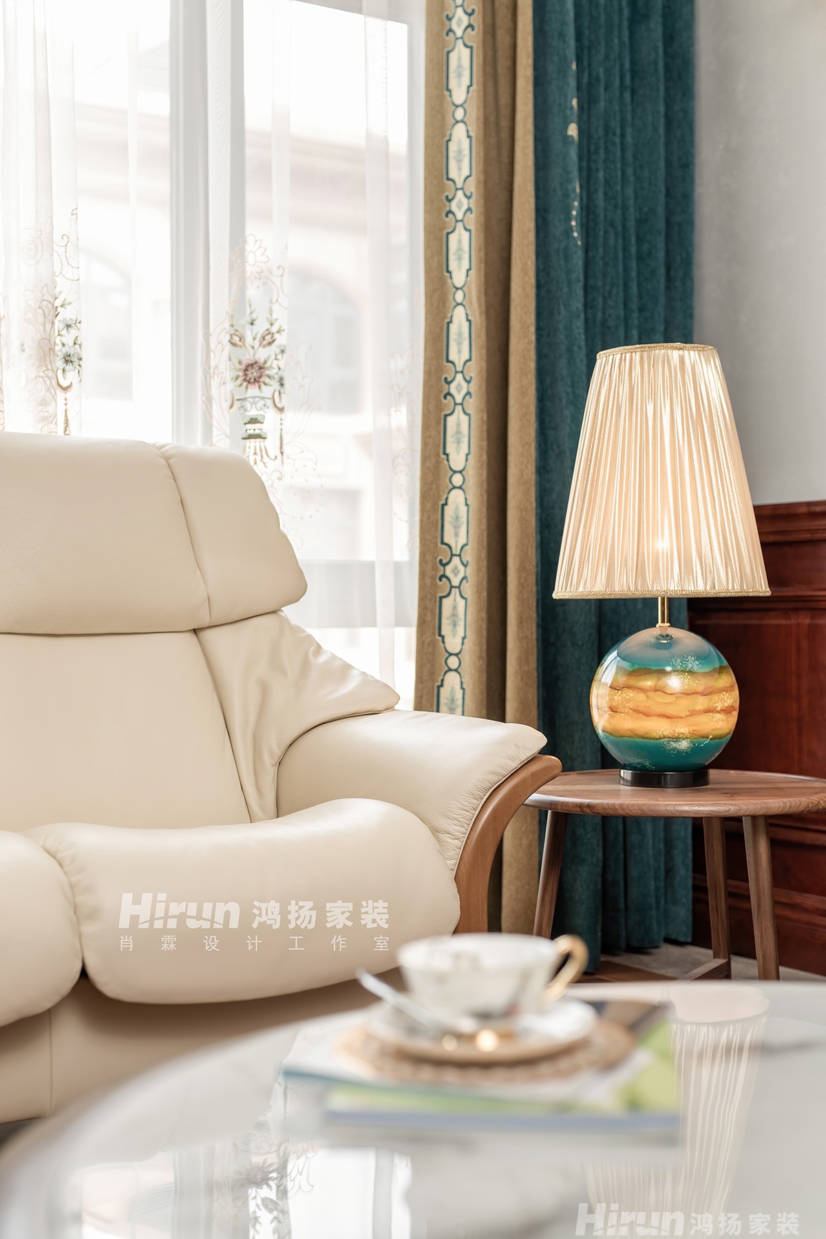 建宸壹號公館400㎡輕歐簡美別墅 裝修案例實景圖-9