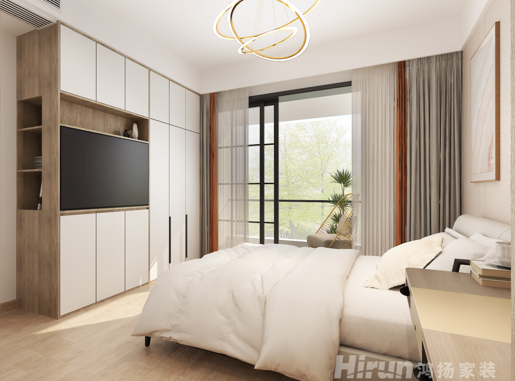 當代上品灣300㎡北歐之光別墅 裝修案例效果圖-2