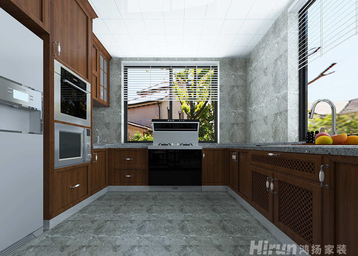 攸縣自建別墅450㎡復(fù)合寫意別墅 裝修案例效果圖-10